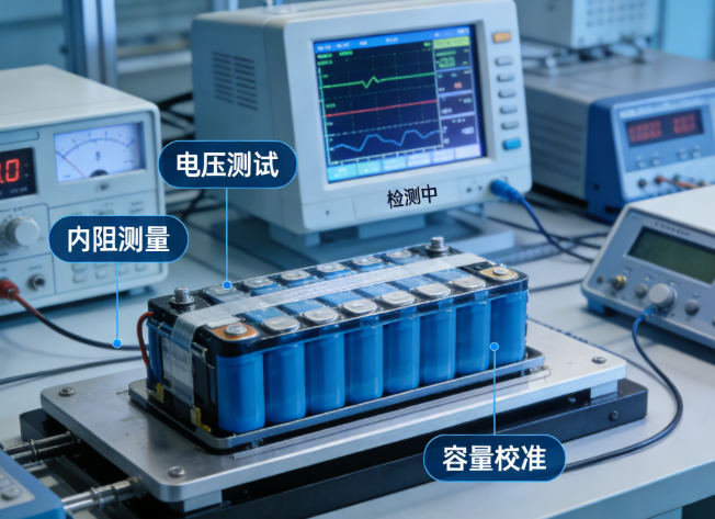 New energy battery testing